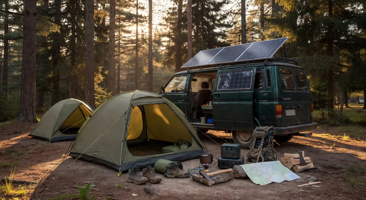 Solar Setup Van Life